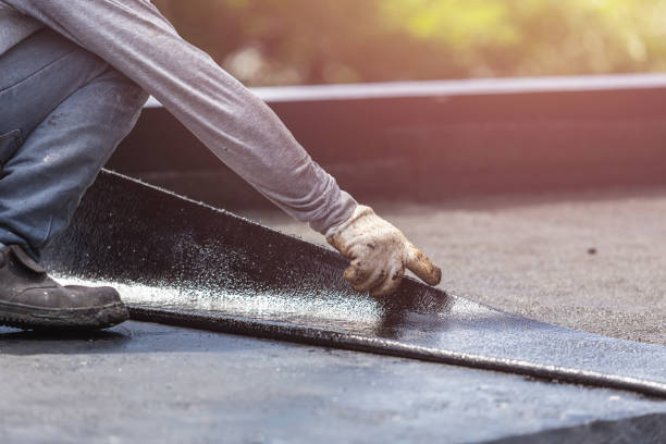 Professional Emergency Waterproofing technician working in Sheffield, OH